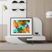 Moderne Abstrakte Kunst Poster