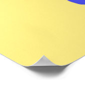 moderne abstrakte Kunst Poster (Ecke)