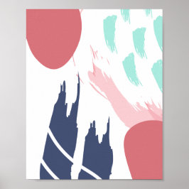 Moderne Abstrakte Kunst Poster