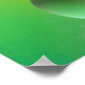 Moderne Abstrakte Kunst Rot Gelb Blau Grün Poster (Ecke)