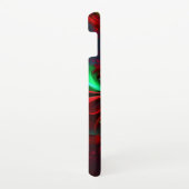 Moderne Abstrakte Kunst Rotes Grün Muster #11 Samsung Galaxy Hülle (Rechte Seite)