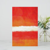 Moderne Abstrakte Kunst - Rothko Style Briefpapier (Stehend Vorderseite)