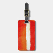 Moderne Abstrakte Kunst - Rothko Style Gepäckanhänger (Vorderseite vertikal)