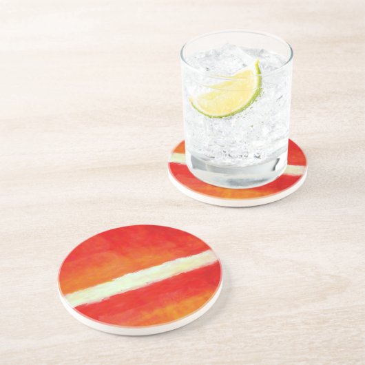 Moderne Abstrakte Kunst - Rothko Style Getränkeuntersetzer (Seite)