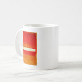 Moderne Abstrakte Kunst - Rothko Style Kaffeetasse (Vorderseite Links)