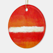 Moderne Abstrakte Kunst - Rothko Style Keramik Ornament (Links)