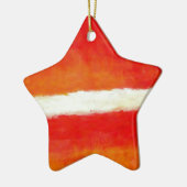 Moderne Abstrakte Kunst - Rothko Style Keramik Ornament (Links)