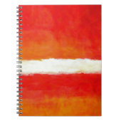 Moderne Abstrakte Kunst - Rothko Style Notizblock (Vorderseite)