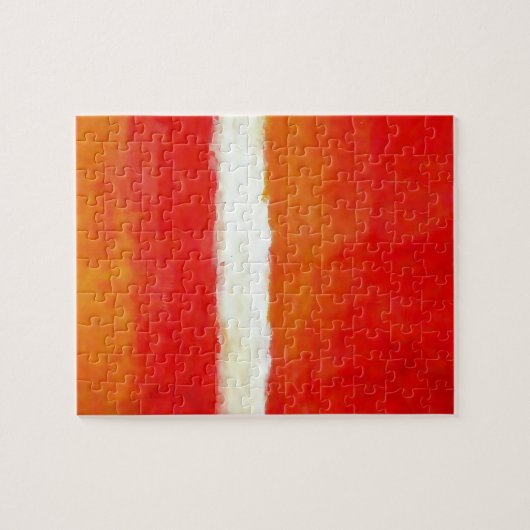 Moderne Abstrakte Kunst - Rothko Style Puzzle (Horizontal)