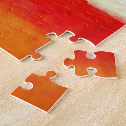 Moderne Abstrakte Kunst - Rothko Style Puzzle (Seite)