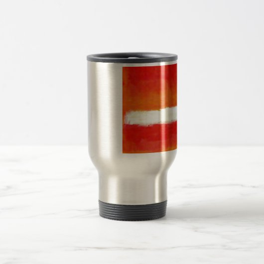 Moderne Abstrakte Kunst - Rothko Style Reisebecher (Mittel)