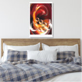 Moderne abstrakte Kunst Serdar Leinwanddruck (Insitu (Schlafzimmer))