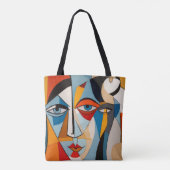 Moderne Abstrakte Kunst Tasche (Rückseite)