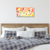 Moderne Abstrakte Kunst Trendfarben Rosa Leinwanddruck (Insitu (Schlafzimmer))