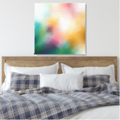 Moderne Abstrakte Kunst Trendy Frische Pasta mache Leinwanddruck (Insitu (Schlafzimmer))