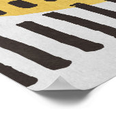 Moderne Abstrakte Kunstdrucke Poster (Ecke)