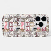 moderne abstrakte künstlerische farbige Linien Case-Mate iPhone Hülle (Rückseite (Horizontal))