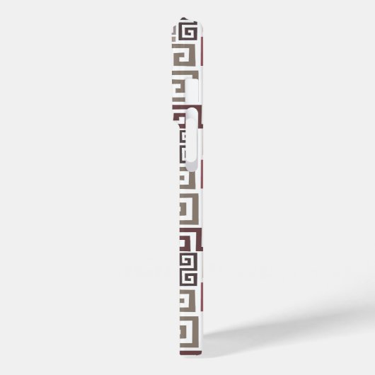 moderne abstrakte Kunstlinien Case-Mate iPhone Hülle (Rückseite / Links)