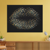 Moderne Abstrakte Kunstlippen #4 Leinwanddruck (Insitu (Wohnzimmer))