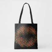 Moderne Abstrakte Kunstlips #10 Tasche (Vorderseite)