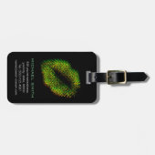 Moderne Abstrakte Kunstlips #13 Gepäckanhänger (Vorderseite horizontal)