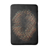 Moderne Abstrakte Kunstlips #19 Badematte (Vorderseite Vertikal)