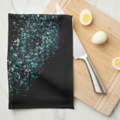 Moderne Abstrakte Kunstlips #23 Geschirrtuch (Viertel Falte)