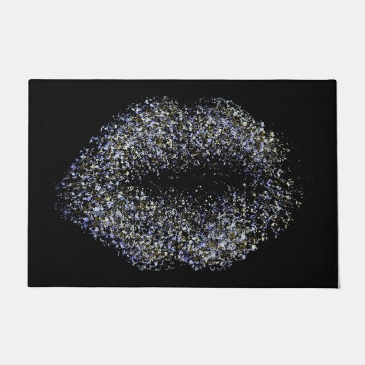 Moderne Abstrakte Kunstlips #24 Fußmatte (Vorderseite)