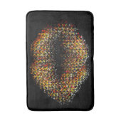 Moderne Abstrakte Kunstlips #34 Badematte (Vorderseite Vertikal)