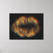 Moderne Abstrakte Kunstlips #34 Leinwanddruck (Vorderseite)