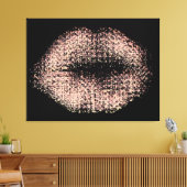 Moderne Abstrakte Kunstlips #48 Leinwanddruck (Insitu (Wohnzimmer))