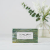 Moderne Abstrakte Kunstmalerei #50 Visitenkarte (Stehend Vorderseite)