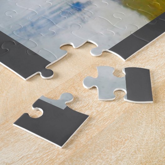 Moderne Abstrakte Kunstmalerei Puzzle (Seite)