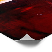 Moderne Abstrakte Kunstposter - Moderne Kunstdruck Poster (Ecke)