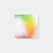 Moderne Abstrakte Kunstvorlage Post-it Klebezettel (Vorderseite)