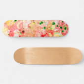 Moderne Abstrakte Kunstvorlage Skateboard (Horizontal)