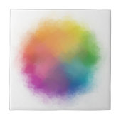 Moderne Abstrakte Kunstvorlage Trendy Fliese (Vorderseite)