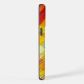 Moderne abstrakte Kunstwerke iPhone Hülle (Rechte Seite)