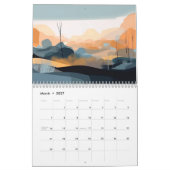 Moderne Abstrakte Landschaften Kalender (Mär 2027)