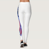 Moderne, Abstrakte Leggings (Rückseite)