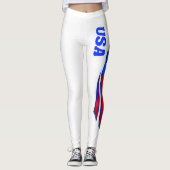 Moderne, Abstrakte Leggings (Vorderseite)