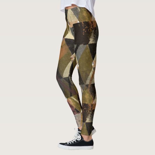 Moderne abstrakte Leggings (Links)
