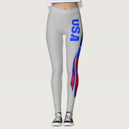 Moderne, Abstrakte Leggings (Vorderseite)
