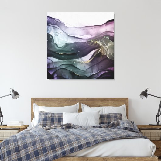 Moderne abstrakte Leinwand (Insitu (Schlafzimmer))