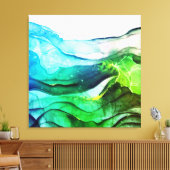 Moderne abstrakte Leinwand (Insitu (Wohnzimmer))