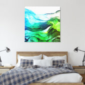 Moderne abstrakte Leinwand (Insitu (Schlafzimmer))