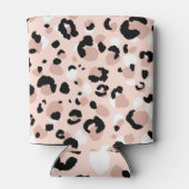 Moderne Abstrakte Leopardendrucke Dosenkühler (Rückseite)