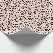 Moderne Abstrakte Leopardendrucke Geschenkpapier (Ecke)