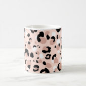 Moderne Abstrakte Leopardendrucke Kaffeetasse (Mittel)
