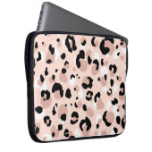 Moderne Abstrakte Leopardendrucke Laptopschutzhülle (Vorne Rechts)